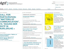Tablet Screenshot of dgtf.de